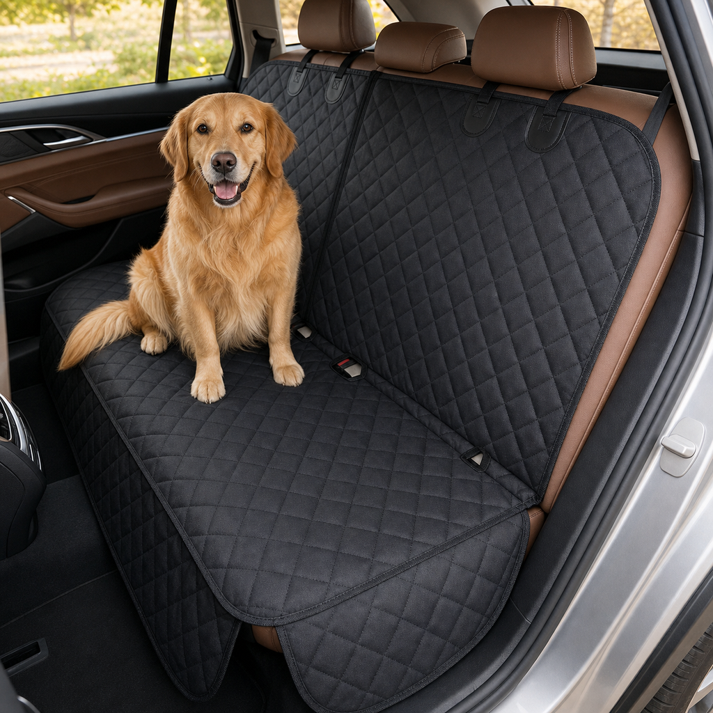 Rear-Seat Dog Car Cover