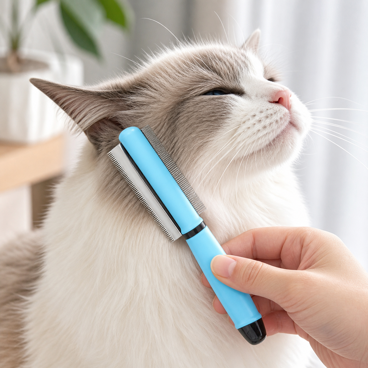 Double-Sided Pet Grooming Brush