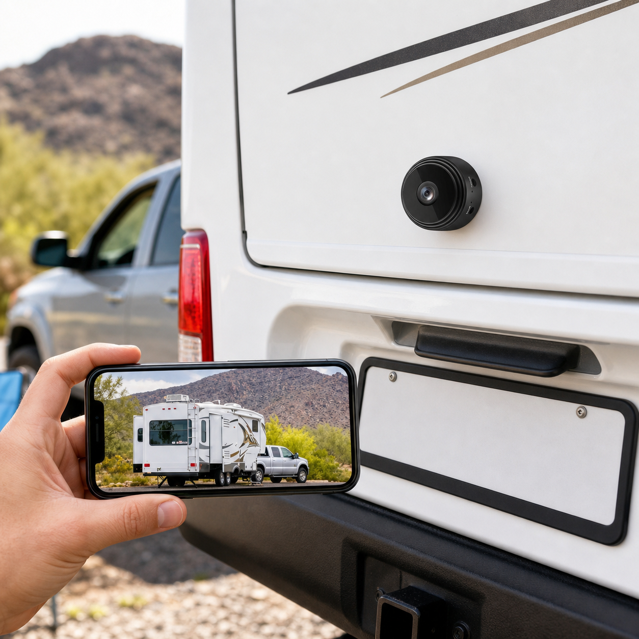 Wireless Full HD Backup Camera for RV, Truck & Trailer
