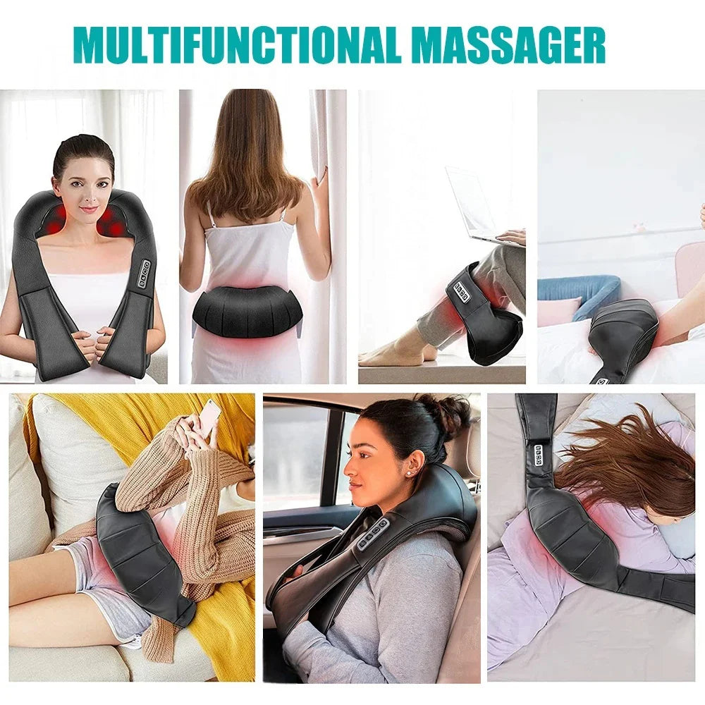 Shiatsu Neck and Shoulder Massager with Heat view 4