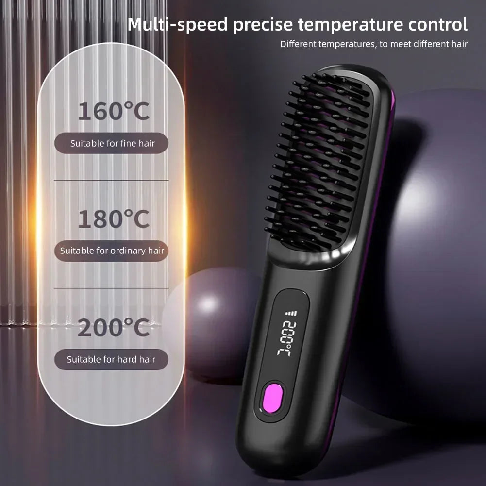 Hair Straightening Brush