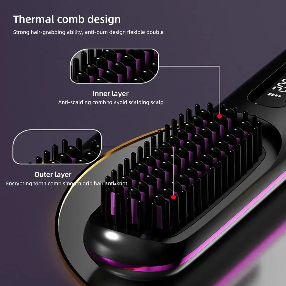 Hair Straightening Brush view 5