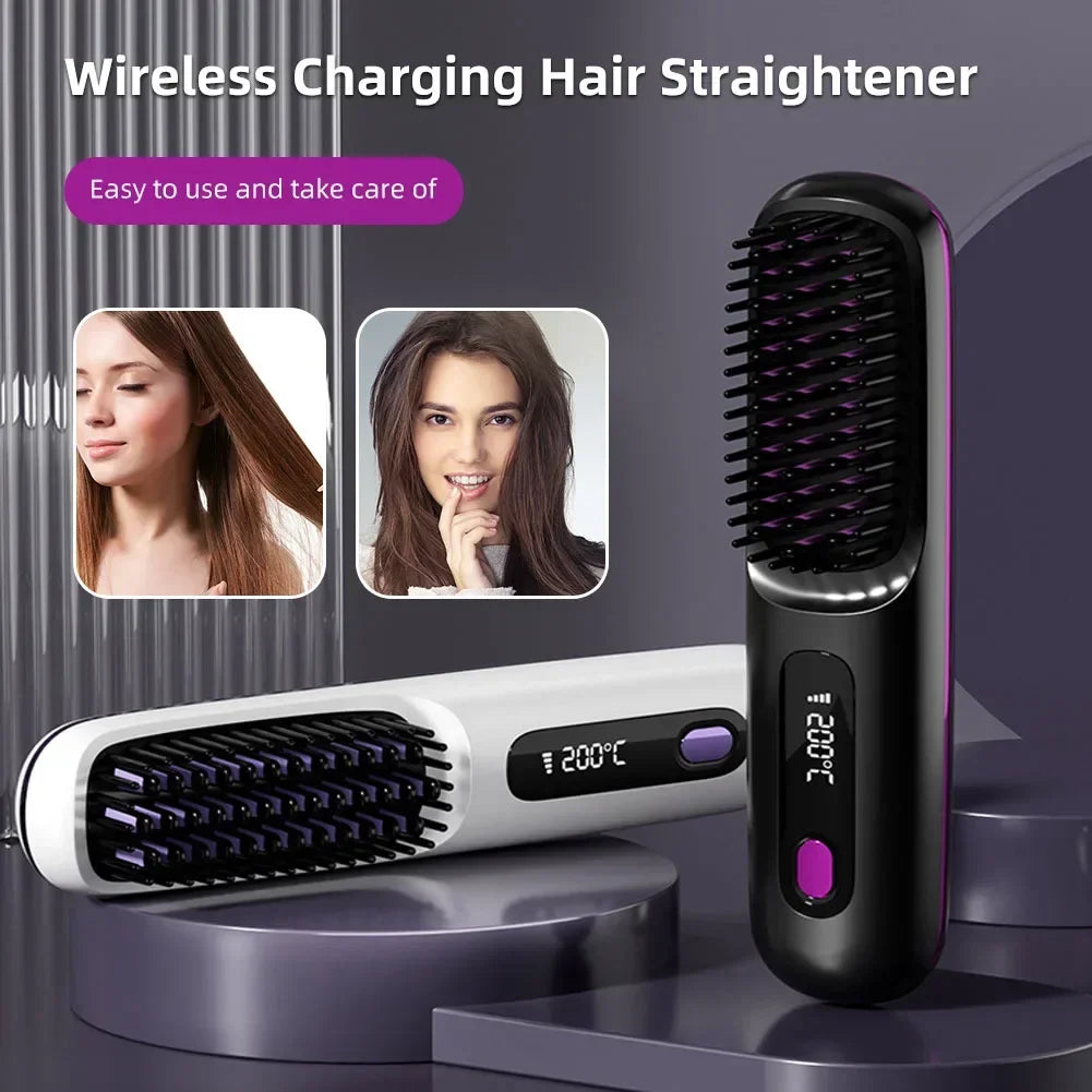 Hair Straightening Brush view 3