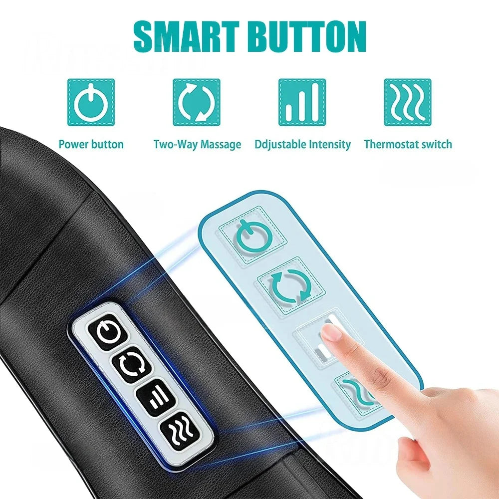 Shiatsu Neck and Shoulder Massager with Heat view 3
