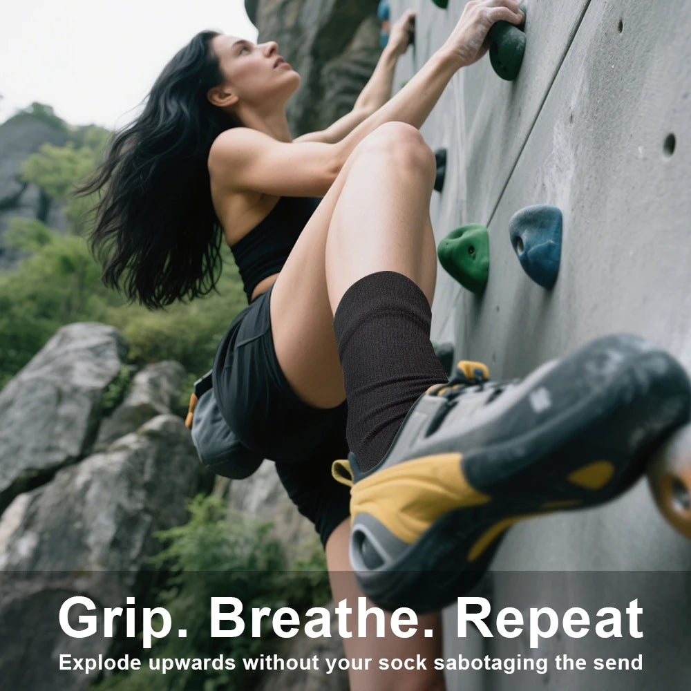 Open-toe ankle support sleeves used during active movement