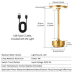 Gold black and silver bedside lamp options
