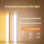 Wireless rechargeable linear cabinet light