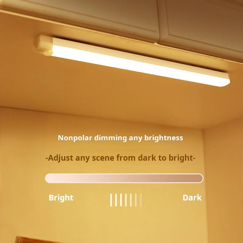 Rechargeable cabinet light size options