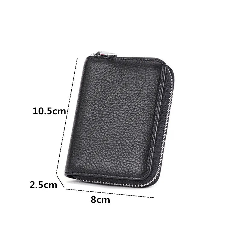 Black and red minimalist wallet options