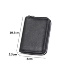 Black and red minimalist wallet options