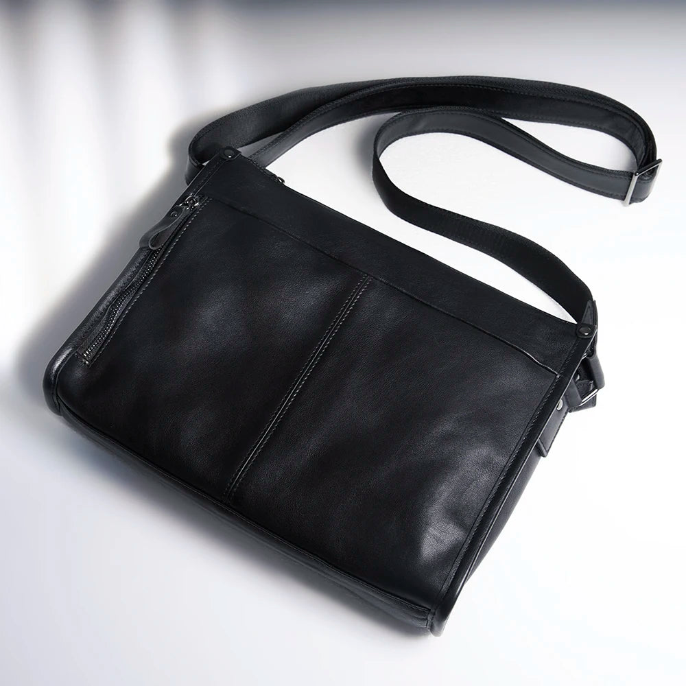 Leather messenger bag dimensions and tablet fit