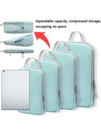 Multiple sizes of compression packing cubes
