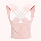 Pink adjustable back posture corrector