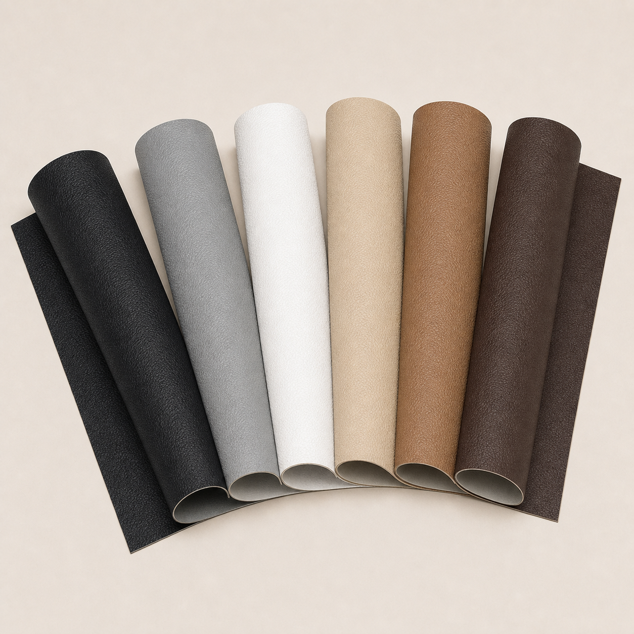 RestoreRoll repair sheets shown in six available colors