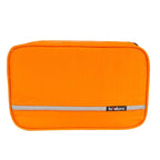 Built-in hanging hook on a travel wash bag
