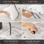 Vacuum bag size options for home storage