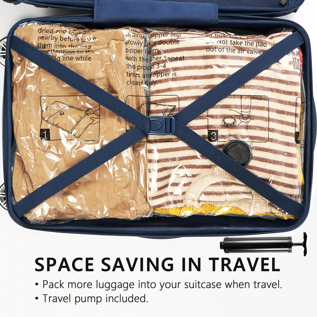Compressed bedding inside a reusable storage bag
