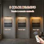 Remote control for a rechargeable wall sconce