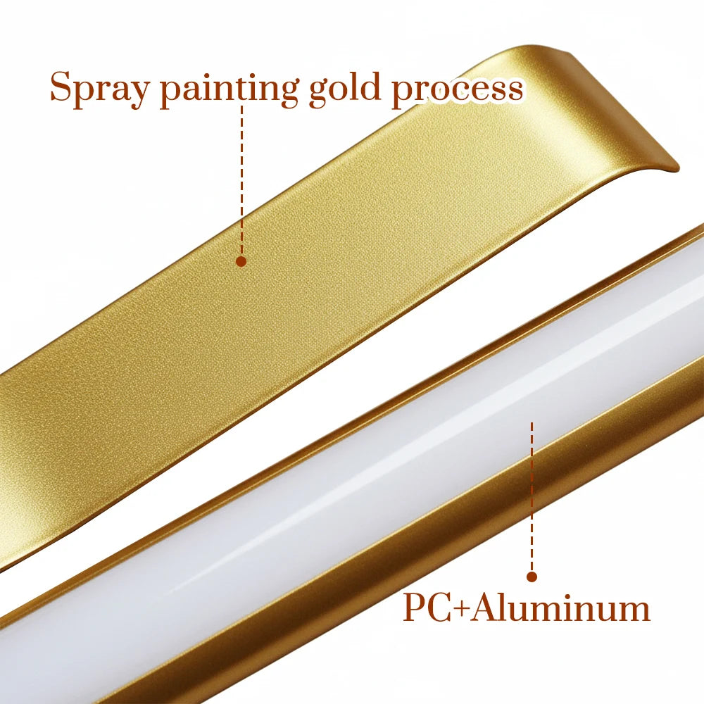 Wall-mounted art display light finish options